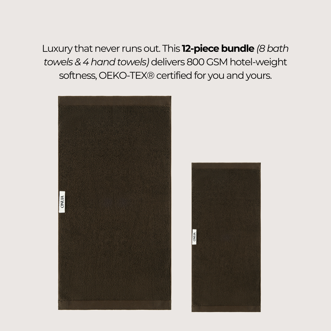 Heavyweight Egyptian Cotton Bath Towels